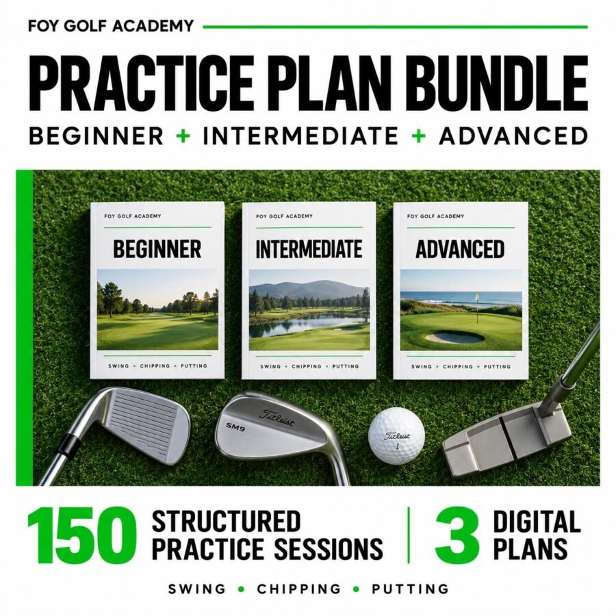 foy golf practice plan bundle