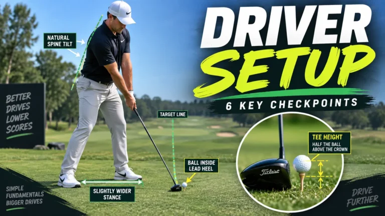 6 checkpoints for setting up properly to hit driver.