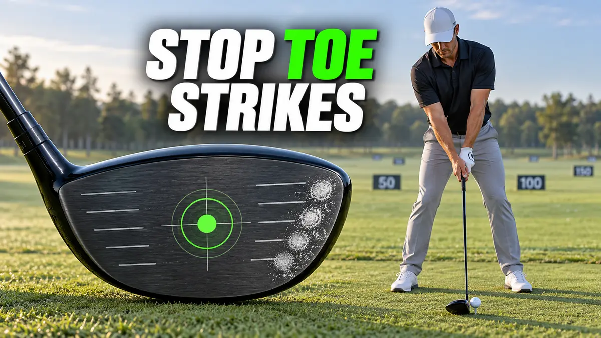 driver with toe strike imprints