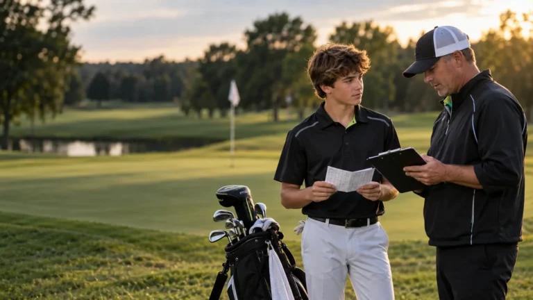 what score high school golf team